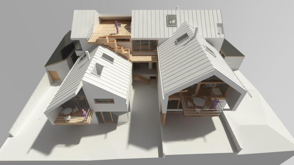 Urban Alpine Penthouse With Lake View Maurach  Exterior photo